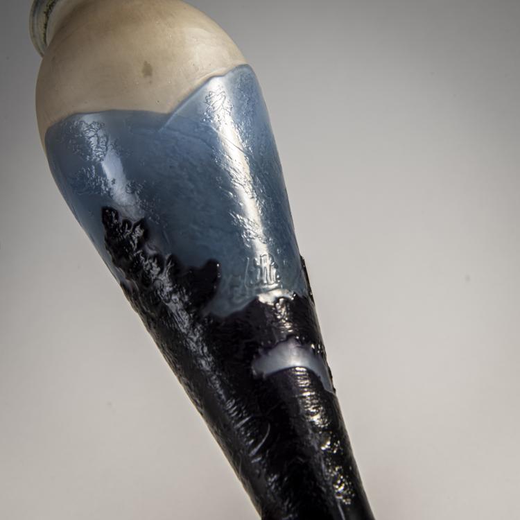 Bild 1 zu Objekt, Lampenfu&szlig; 'La Ligne bleue des Vosges', 1914-18, Gall&eacute;, Nancy, 174A 142