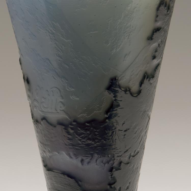 Bild 2 zu Objekt, Lampenfu&szlig; 'La Ligne bleue des Vosges', 1914-18, Gall&eacute;, Nancy, 174A 142