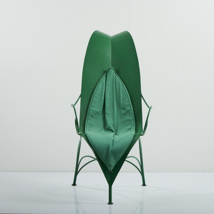 Bild 7 zu Objekt, Armlehnstuhl 'Foglia', 1986, Fabrizio Corneli, Mirabili, Italien / Italy, 173A 264