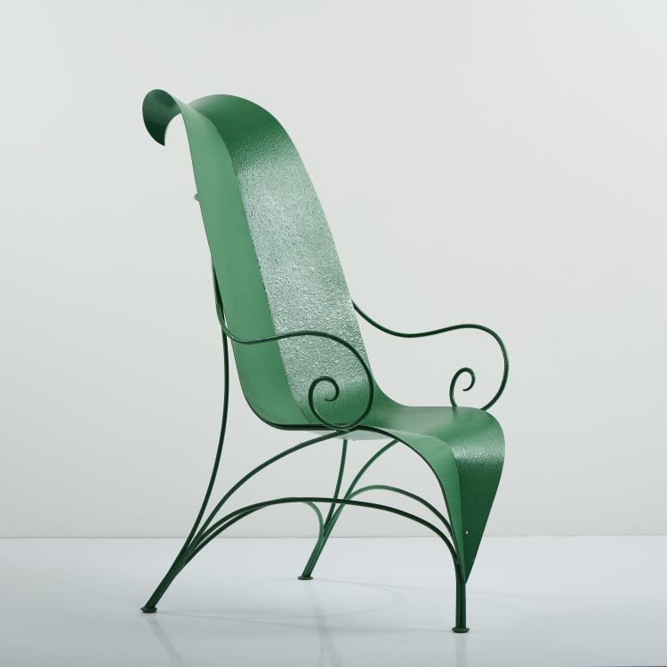 Bild 8 zu Objekt, Armlehnstuhl 'Foglia', 1986, Fabrizio Corneli, Mirabili, Italien / Italy, 173A 264