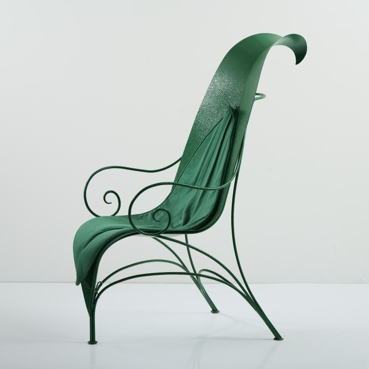 Bild 10 zu Objekt, Armlehnstuhl 'Foglia', 1986, Fabrizio Corneli, Mirabili, Italien / Italy, 173A 264