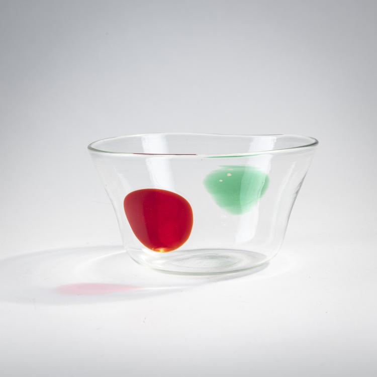 Hauptbild zu Objekt, Small bowl, 1960, Fulvio Bianconi, Vistosi (zugeschrieben), 173C 646