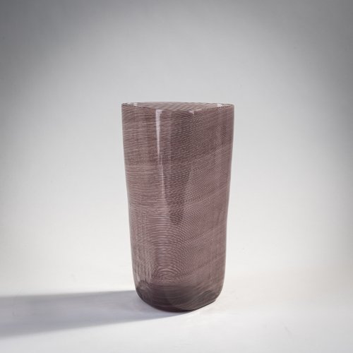 Vase 'Mezza filigrana', um 1934