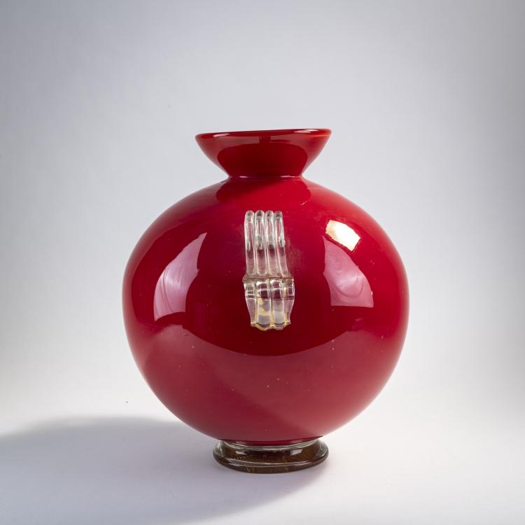 Bild 1 zu Objekt, 'Incamiciato' vase, 1937, Flavio Poli, Seguso Vetri d'Arte, Murano, 173C 687
