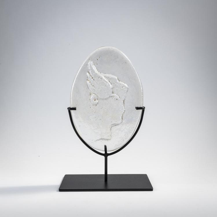 Bild 2 zu Objekt, Relief with head of Mercury, 1963, Jean Cocteau, Fucina degli Angeli; Costantini, Egidio, Murano, 173C 754
