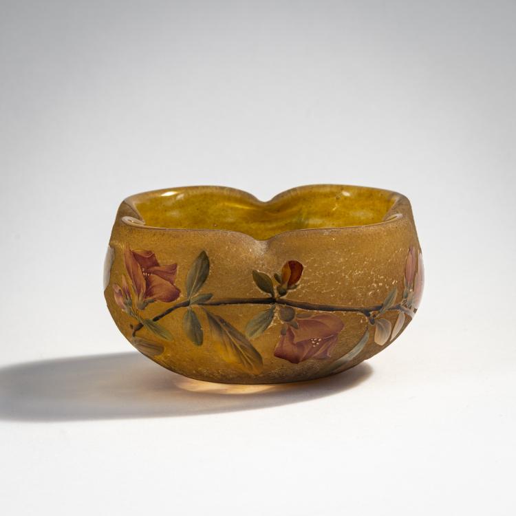 Hauptbild zu Objekt, Schale 'Cognassier du Japon', um 1910, Daum Fr&egrave;res, Nancy, 174A 81