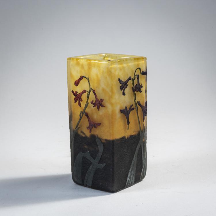 Hauptbild zu Objekt, Vase 'Jacinthes sauvages', 1906, Daum Fr&egrave;res, Nancy, 174A 62