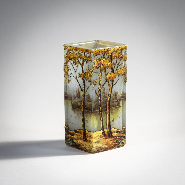 Bild 1 zu Objekt, Vase 'Paysage en automne', 1905-10, Daum Fr&egrave;res, Nancy, 174A 44
