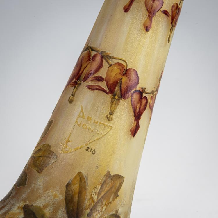 Bild 2 zu Objekt, Vase 'Coeur de Jeanette', um 1910, Daum Fr&egrave;res, Nancy, 174A 82