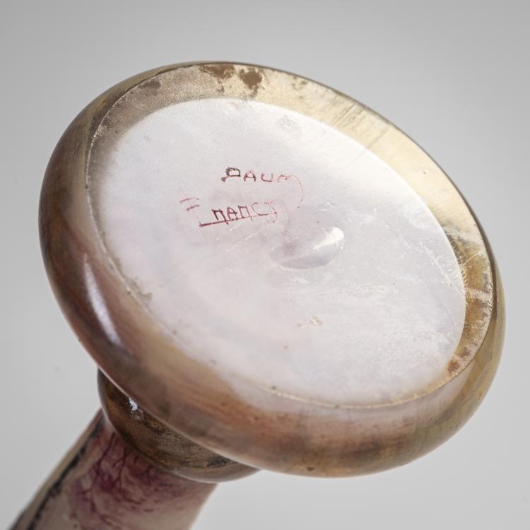 Bild 1 zu Objekt, Kleine Vase 'Paysage mauve', 1907, Daum Fr&egrave;res, Nancy, 174A 68