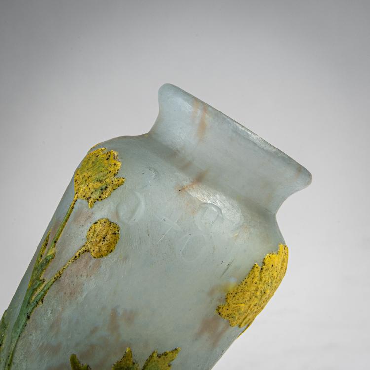 Bild 2 zu Objekt, Kleine Vase 'An&eacute;mones des bois', um 1906, Daum Fr&egrave;res, Nancy, 174A 63