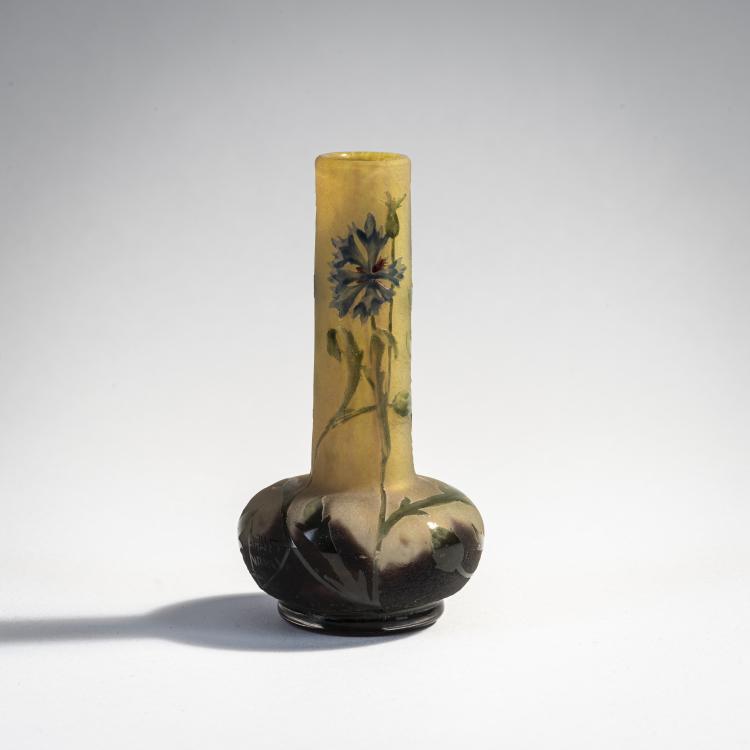Bild 1 zu Objekt, Kleine Vase 'Bleuets', 1901, Daum Fr&egrave;res, Nancy, 174A 27