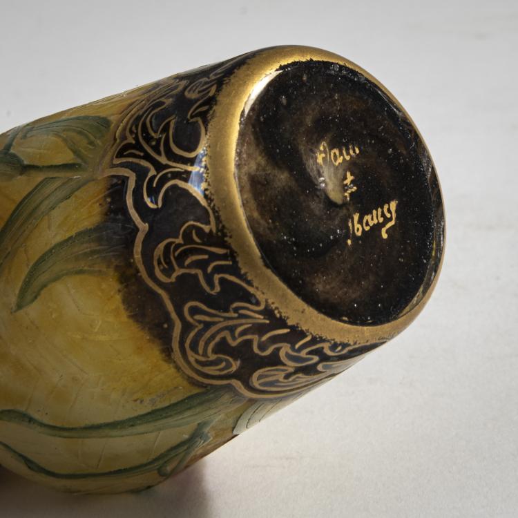 Bild 2 zu Objekt, Kleine Vase 'Orchis et Abeilles', 1906, Henri Berg&eacute;, Daum Fr&egrave;res, Nancy, 174A 60