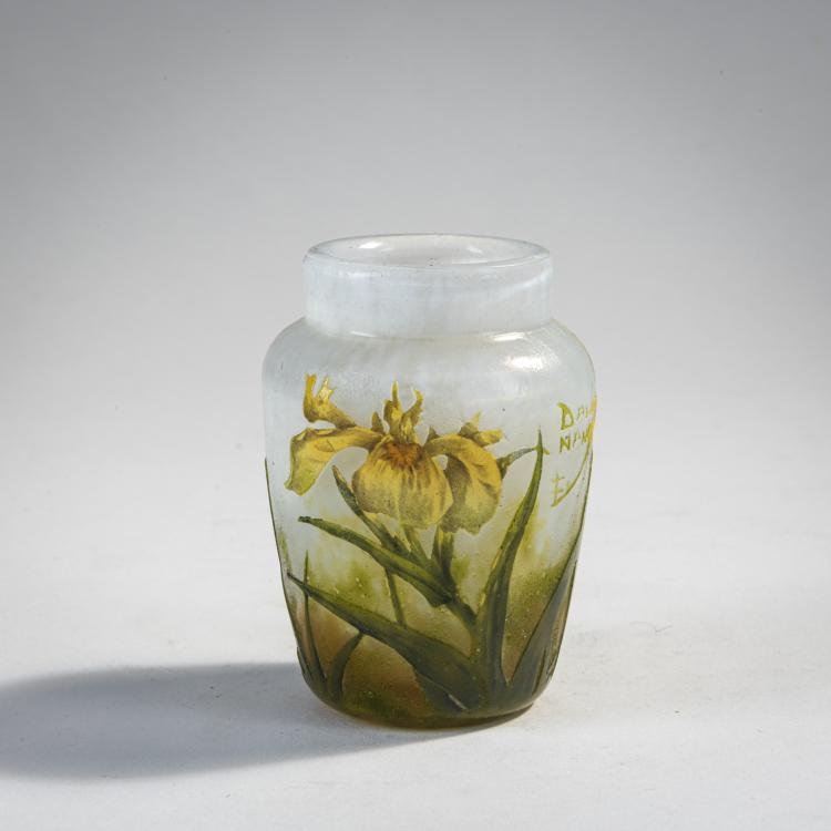 Bild 1 zu Objekt, Kleine Vase 'Iris', um 1910, Daum Fr&egrave;res, Nancy, 174A 83