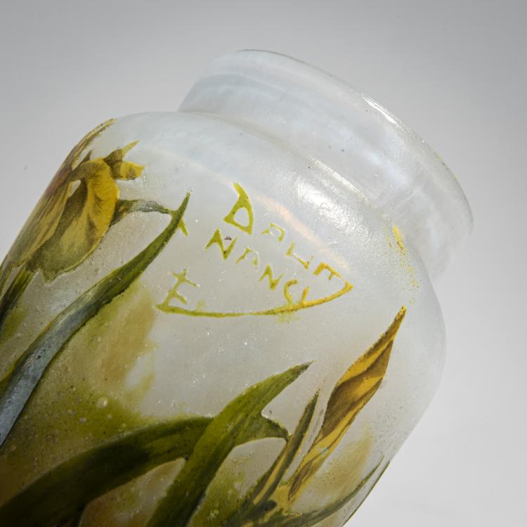 Bild 2 zu Objekt, Kleine Vase 'Iris', um 1910, Daum Fr&egrave;res, Nancy, 174A 83