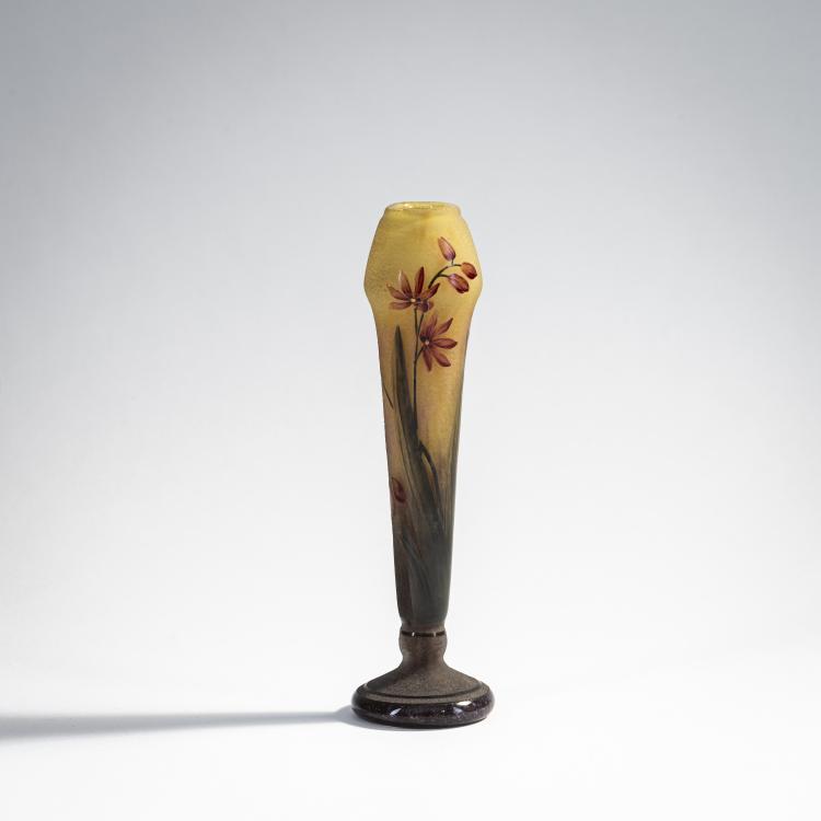 Hauptbild zu Objekt, Vase 'Montbr&eacute;tias', 1905-10, Henri Berg&eacute;, Daum Fr&egrave;res, Nancy, 174A 47