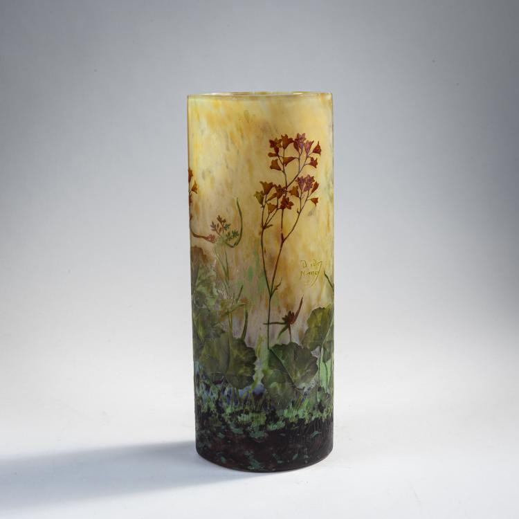 Bild 1 zu Objekt, Hohe Vase 'Bois gentil', 1906, Daum Fr&egrave;res, Nancy, 174A 61