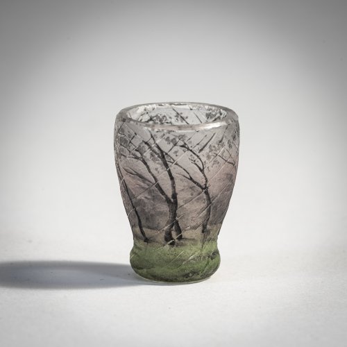 Miniaturvase 'Pluviose' - 'Une Pluie', um 1900
