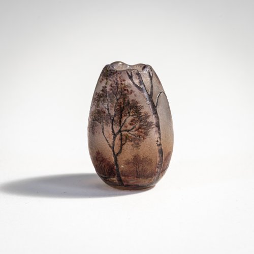 Miniature vase 'Paysage mauve', 1907