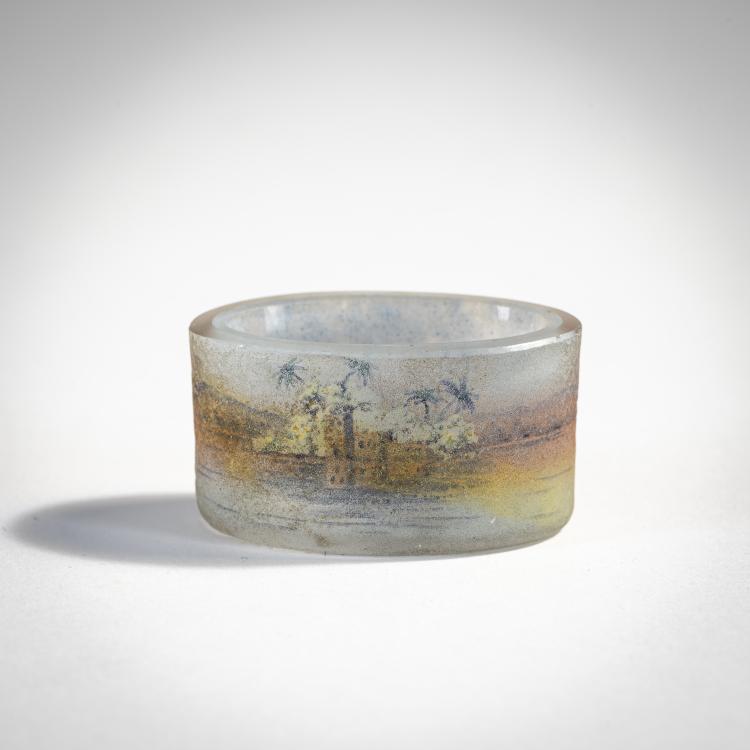 Hauptbild zu Objekt, Miniaturschale 'Nil', 1905, Daum Fr&egrave;res, Nancy, 174A 57