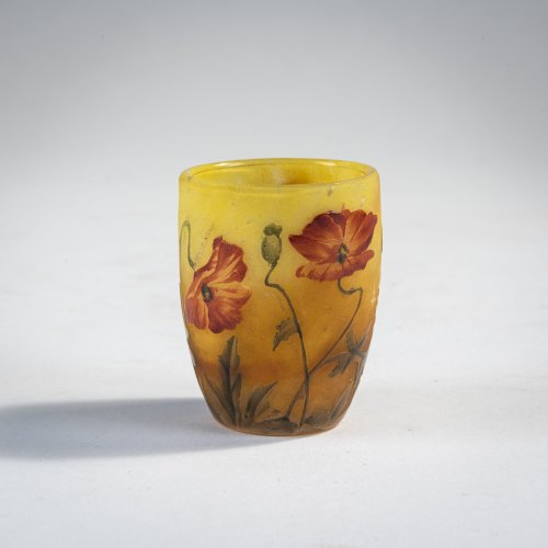Miniature vase 'Coquelicots', c. 1900
