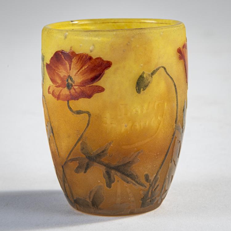 Bild 2 zu Objekt, Miniaturvase 'Coquelicots', um 1900, Daum Fr&egrave;res, Nancy, 174A 25