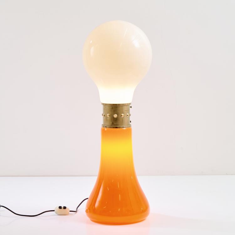 Hauptbild zu Objekt, 'Birillo media' floor light, 1960s, Carlo Nason, A. V. Mazzega, Murano, 173A 112