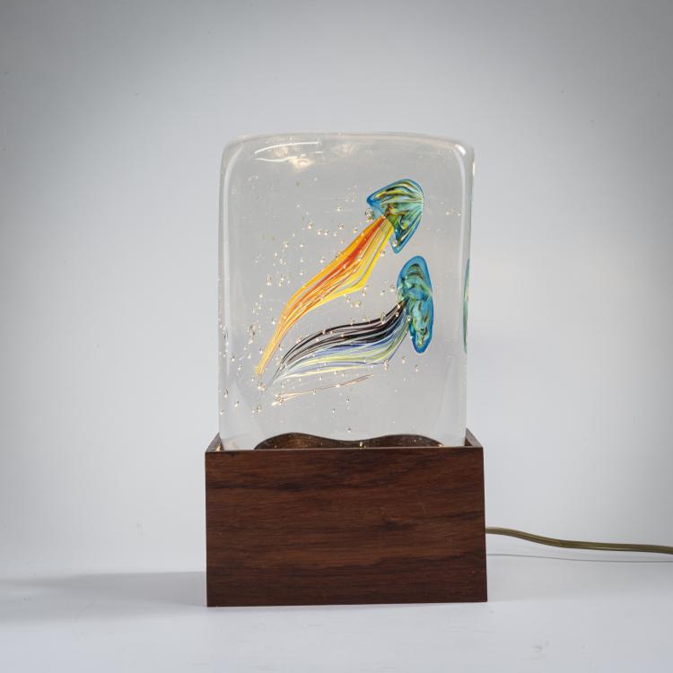 Hauptbild zu Objekt, Tischleuchte 'Meduse', 1960er Jahre, Murano, 173C 759