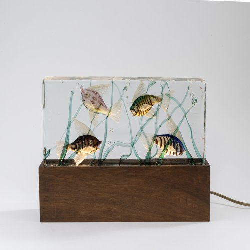 'Aquarium' table lamp, 1960s