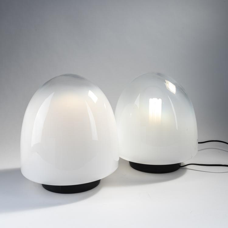 Bild 2 zu Objekt, Two 'Ebe' table lights, c. 1970, Giusto Toso, Leucos, Mailand, 173A 172