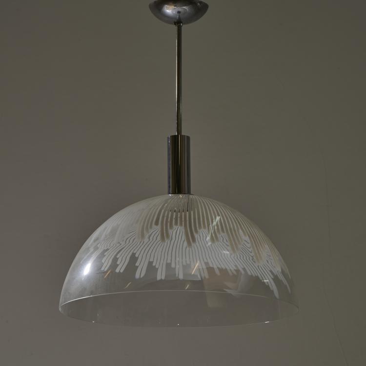 Bild 3 zu Objekt, 'Anemone' ceiling light, 1970s, Ludovico Diaz de Santillana, Venini & C., Murano, 173A 181