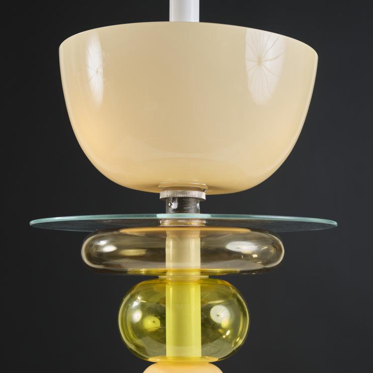 Bild 1 zu Objekt, Deckenleuchte 'Firenze', 1994, Ettore Sottsass, Venini & C., Murano, 173A 288