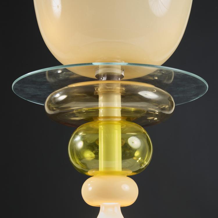 Bild 3 zu Objekt, Deckenleuchte 'Firenze', 1994, Ettore Sottsass, Venini & C., Murano, 173A 288