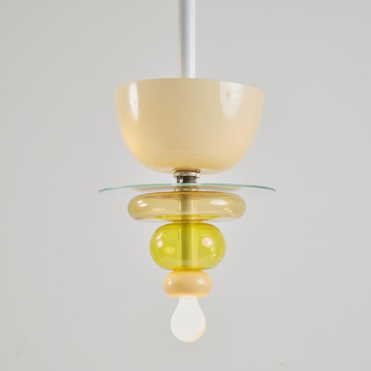 Bild 5 zu Objekt, Deckenleuchte 'Firenze', 1994, Ettore Sottsass, Venini & C., Murano, 173A 288