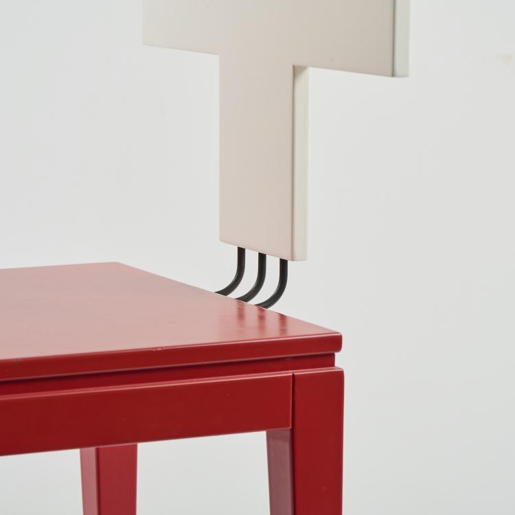 Bild 3 zu Objekt, Chair 'sCHwiiz', 1991, Reto Kaufmann, Horgen-Glarus AG, Glarus, 173B 546