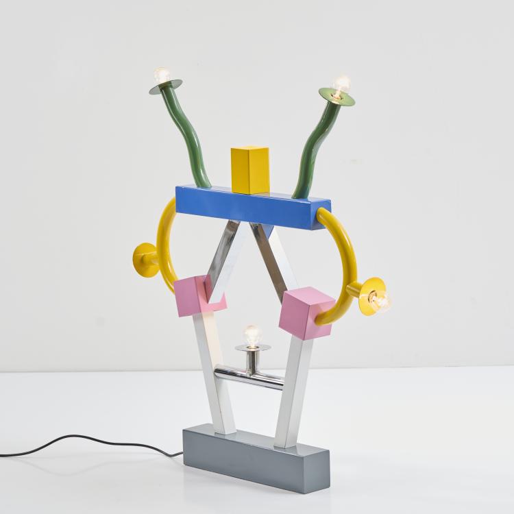 Bild 2 zu Objekt, Tischleuchte 'Ashoka', 1981, Ettore Sottsass, Memphis, Mailand, 173A 254