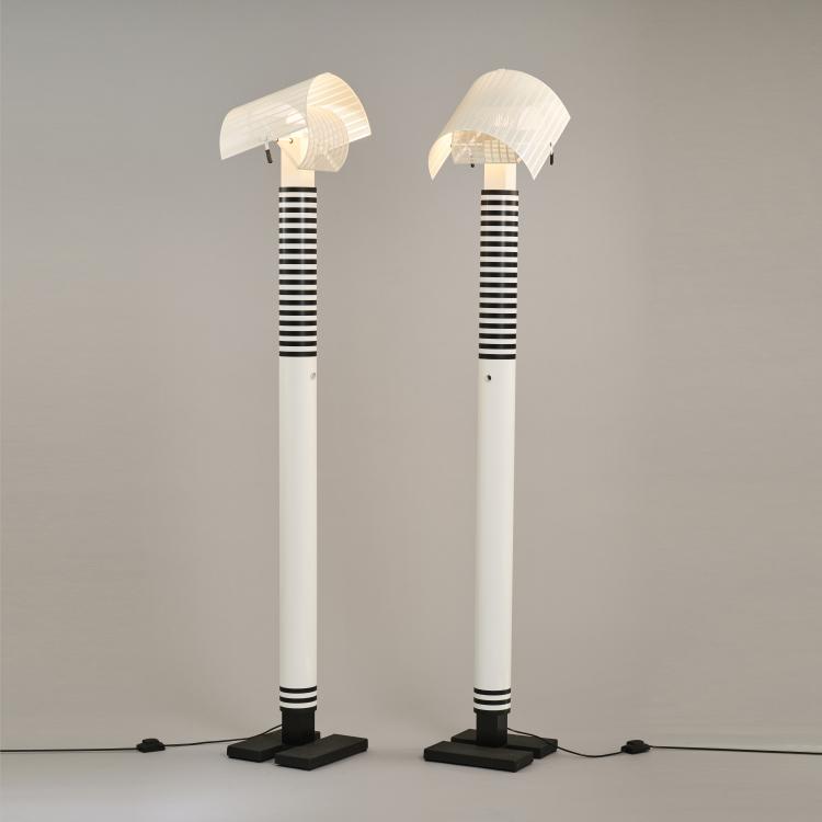 Hauptbild zu Objekt, Two 'Shogun' floor lights, 1986, Mario Botta, Artemide, Mailand, 173A 265