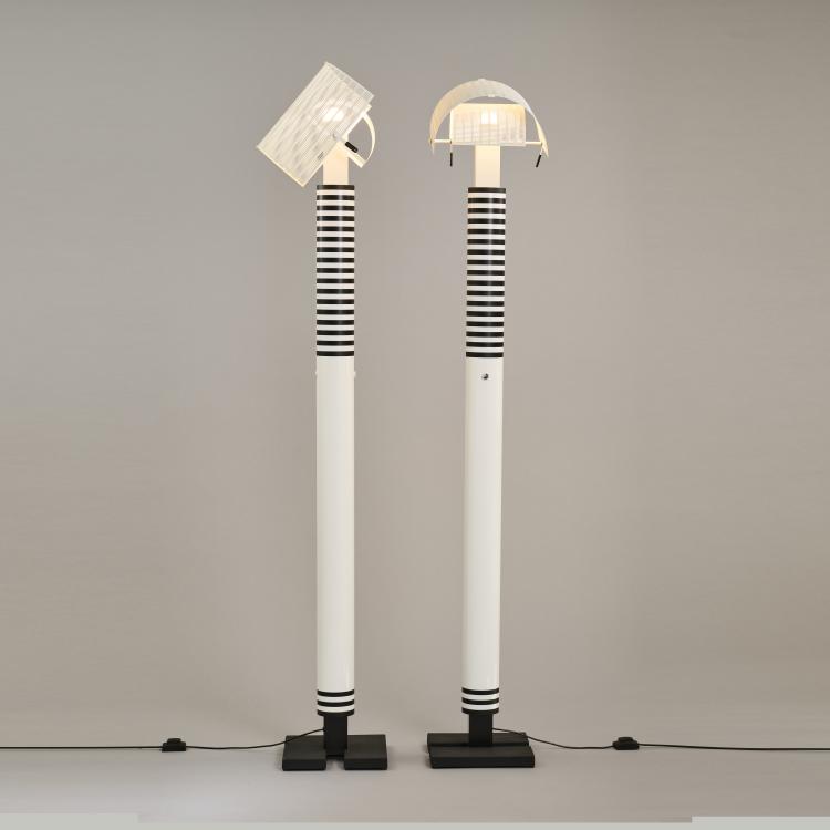 Bild 1 zu Objekt, Two 'Shogun' floor lights, 1986, Mario Botta, Artemide, Mailand, 173A 265