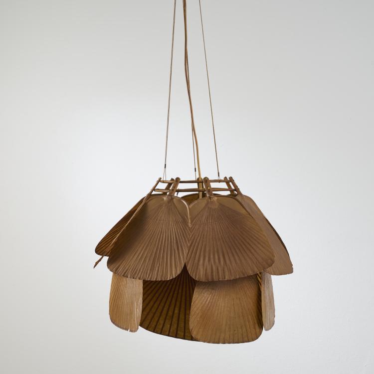 Bild 4 zu Objekt, Ceiling light 'Ju-Yon' from the 'Uchiwa' series, 1973, Ingo Maurer, Design M, Maurer, Ingo, M&uuml;nchen, 173B 349