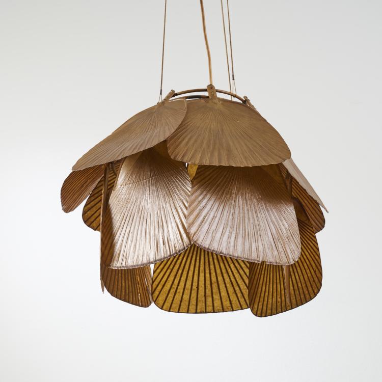 Bild 6 zu Objekt, Ceiling light 'Ju-Yon' from the 'Uchiwa' series, 1973, Ingo Maurer, Design M, Maurer, Ingo, M&uuml;nchen, 173B 349