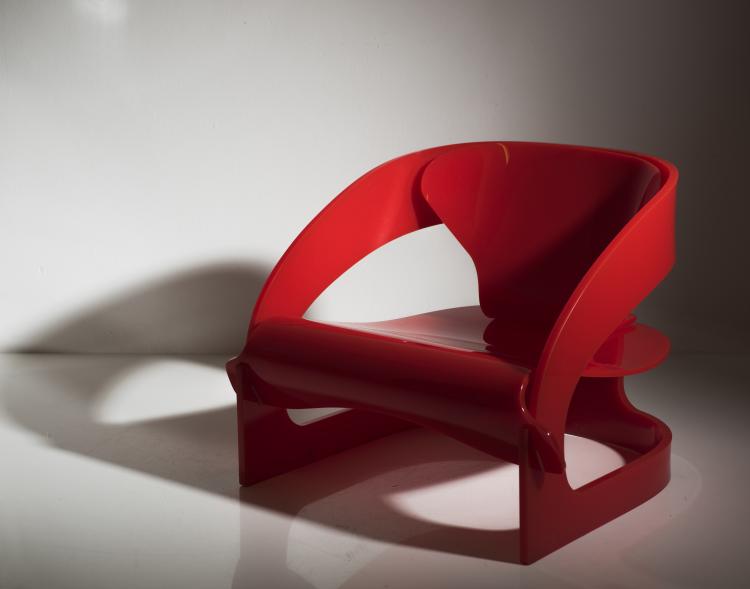 Bild 4 zu Objekt, '4801/5' easy chair, 1965, Joe Colombo, Kartell, Noviglio, 173A 140