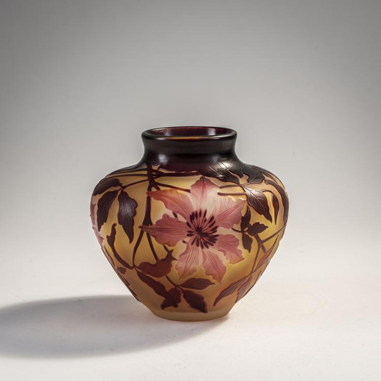 Hauptbild zu Objekt, Vase 'Clematites', 1920-36, Gall&eacute;, Nancy, 174A 143