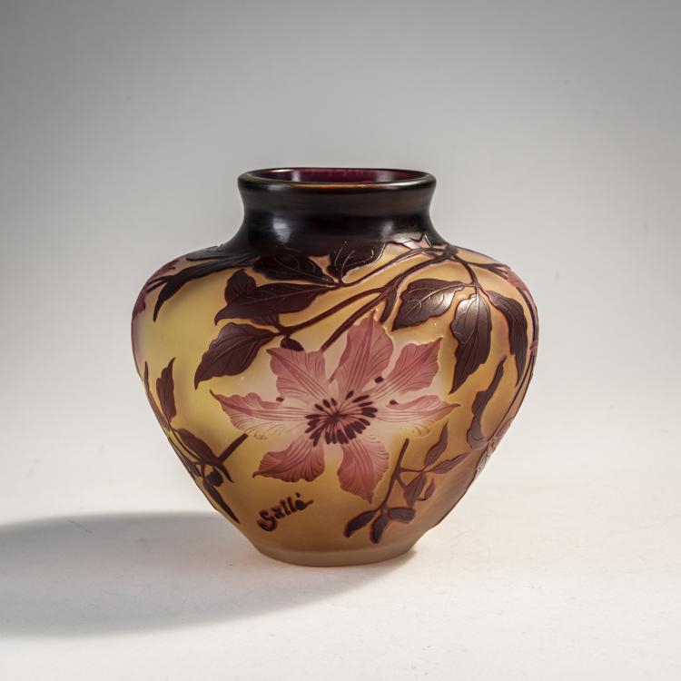 Bild 1 zu Objekt, Vase 'Clematites', 1920-36, Gall&eacute;, Nancy, 174A 143