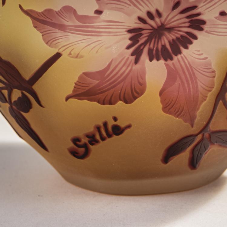 Bild 2 zu Objekt, Vase 'Clematites', 1920-36, Gall&eacute;, Nancy, 174A 143