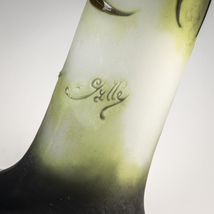 Bild 2 zu Objekt, Hohe Vase 'Eucalyptus', 1905-08, Gall&eacute;, Nancy, 174A 124