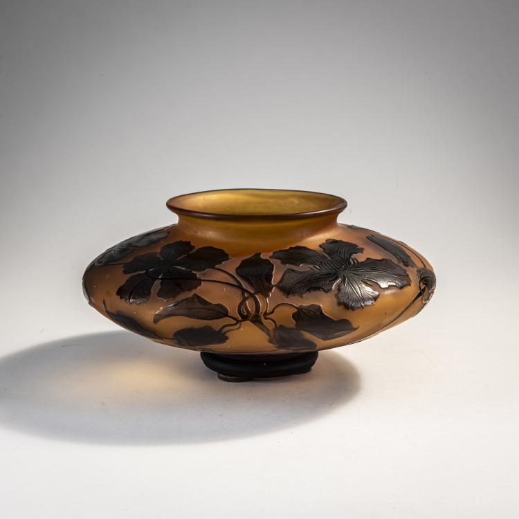 Hauptbild zu Objekt, Vase 'Cl&eacute;matites', 1918-25, Paul Nicolas, Nicolas, Paul, Nancy; D'Argenthal,, 174A 181