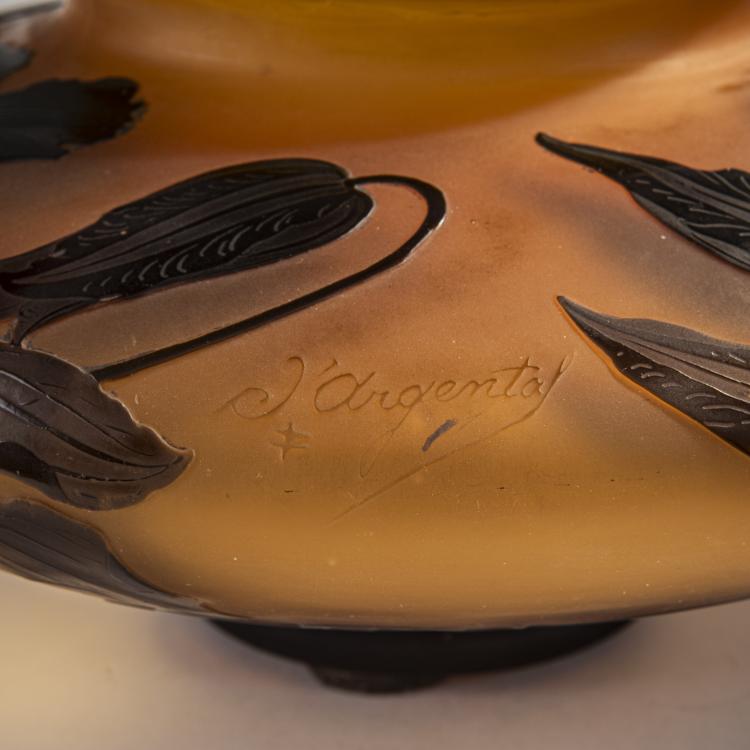 Bild 1 zu Objekt, Vase 'Cl&eacute;matites', 1918-25, Paul Nicolas, Nicolas, Paul, Nancy; D'Argenthal,, 174A 181