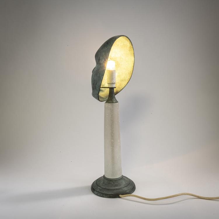 Bild 2 zu Objekt, Table light 'Maschere', c. 1982, Vittorio Rigattieri, Seguso Vetri d'Arte, Murano, 173A 257