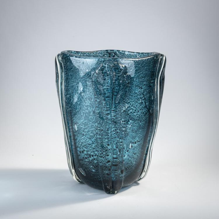 Bild 1 zu Objekt, 'Laguna gemmata' vase, 1935-36, Ercole Barovier, Barovier & Toso, Murano, 173C 651
