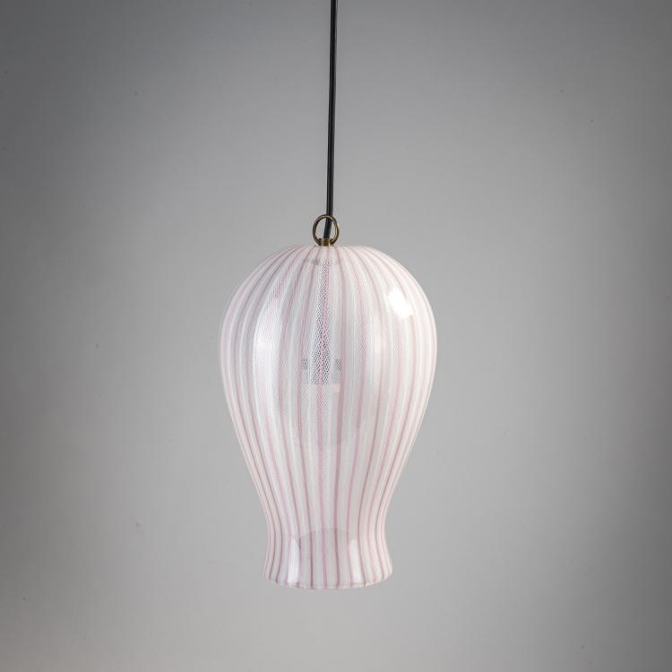 Hauptbild zu Objekt, Deckenleuchte 'Zanfirico', 1953, Paolo Venini, Venini & C., Murano, 173C 623